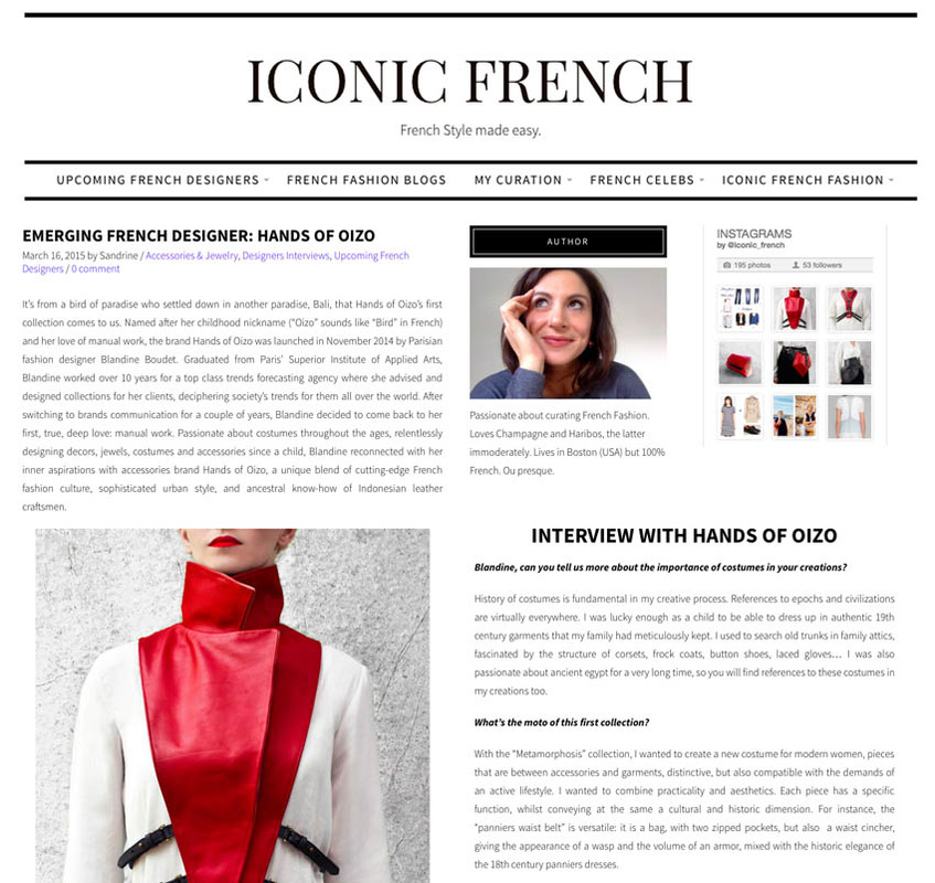 Iconic French Designer Interview - Hands Of Oizo design inspirations