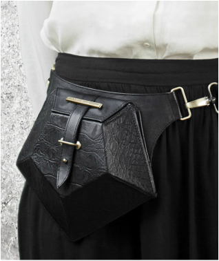 HANDS OF OIZO Leather Belt Bag - must-have accessory - Fashion trend - fanny packs