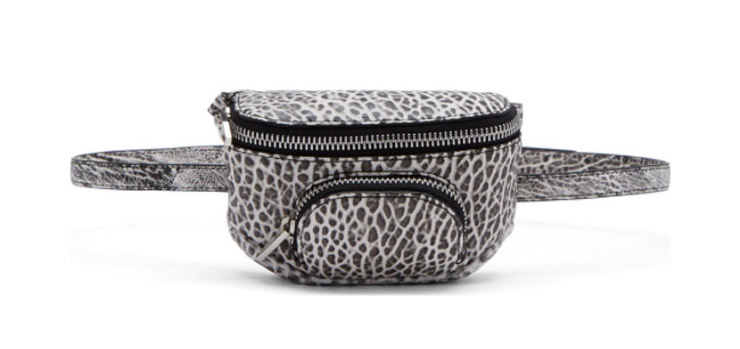 Alexander Wang convertible leather fanny pack - Accessory trend