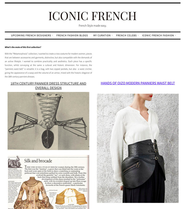 Hands Of Oizo Designer Interview by Iconic French blog, French Style made easy